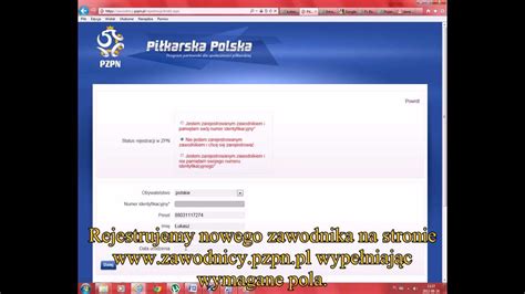 extranet pzpn logowanie sedziowie.